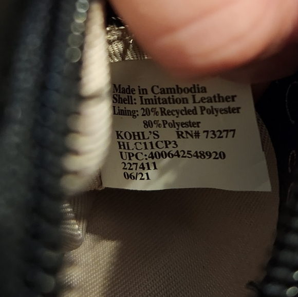 LC Black Cat Mini Coin Purse Keychain Bag - Picture 7 of 7